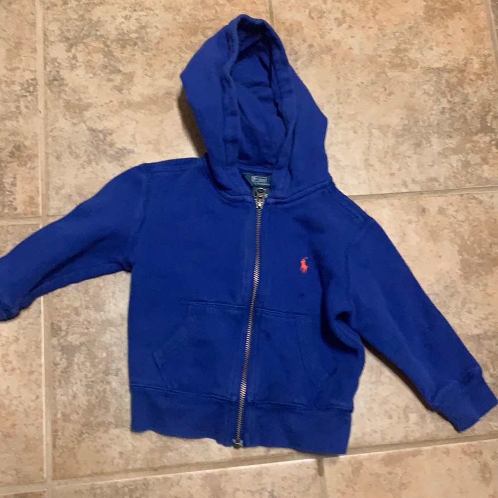 Good Polo zip up hoodie